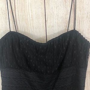 Maggie London Black Cocktail Party Dress Sz 12